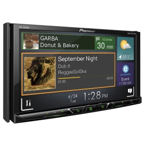 Pioneer Bluetooth DVD with 7" touch screen. Car Play & Android Auto.